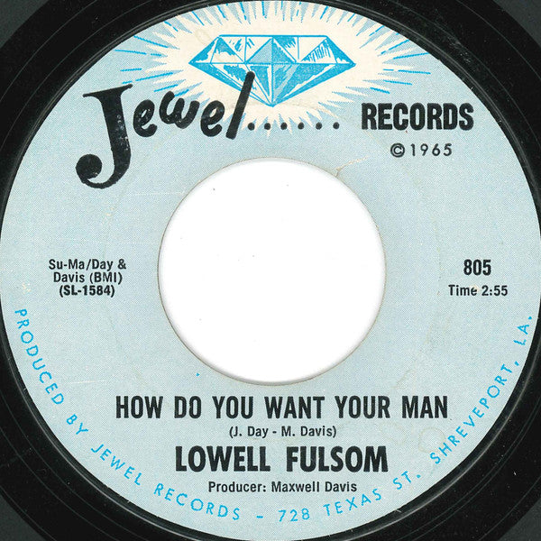 Lowell Fulsom* : Sleeper (7", Single)