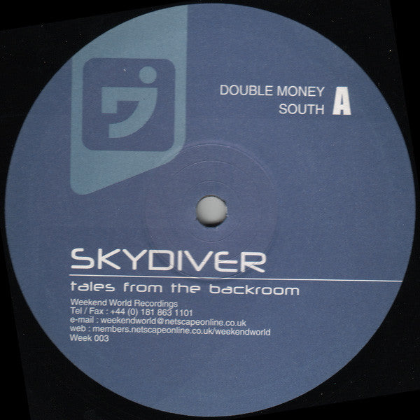 Skydiver (5) : Tales From The Backroom (12")