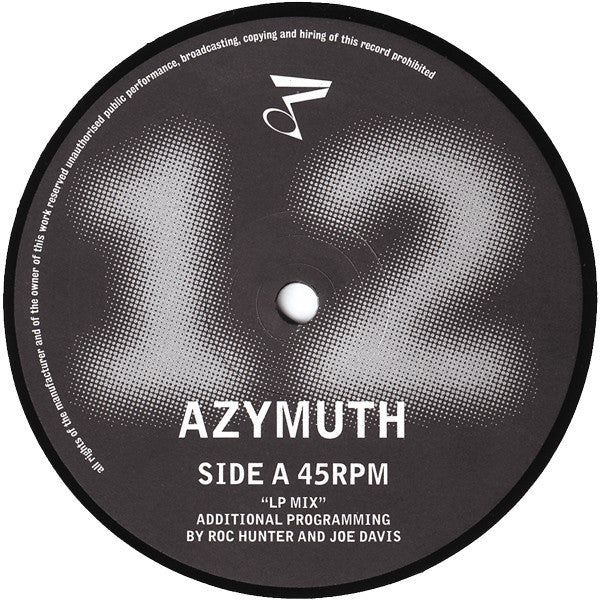 Azymuth : Jazz Carnival Part One Of Two (12")
