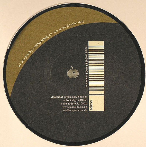 Deadbeat : Preliminary Findings (12")