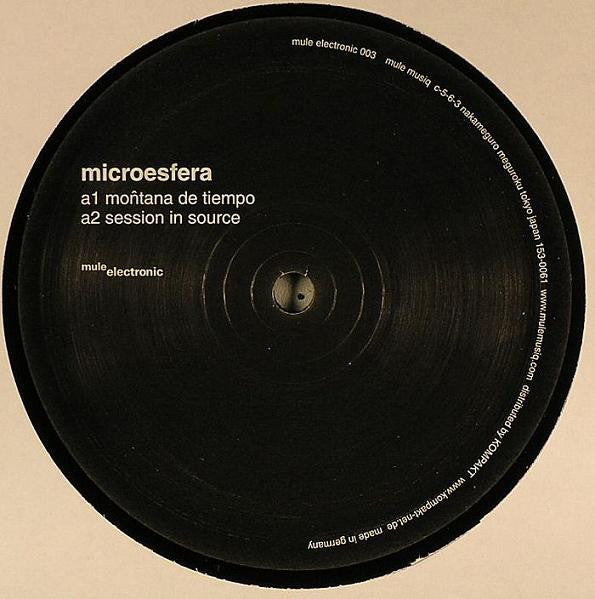 Microesfera : Moñtana De Tiempo (12")
