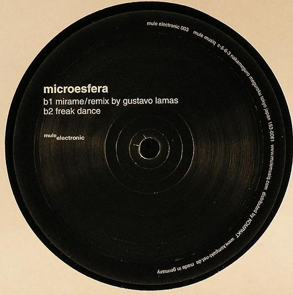 Microesfera : Moñtana De Tiempo (12")