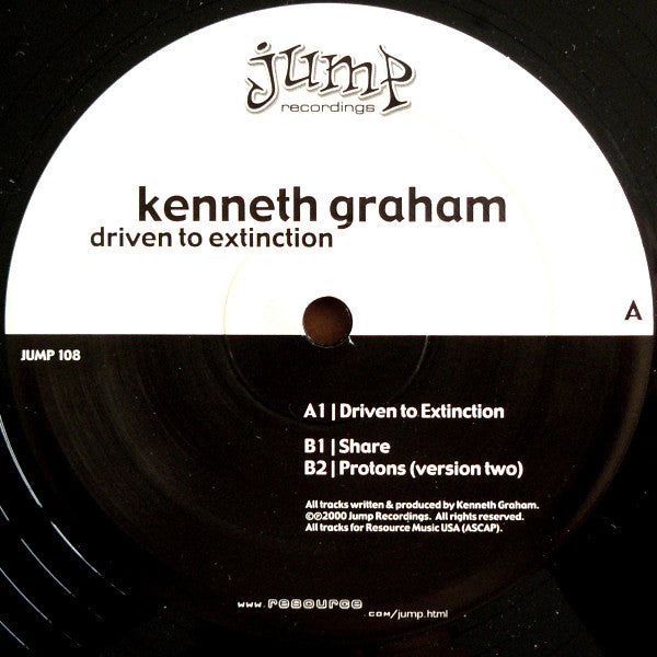 Kenneth Graham : Driven To Extinction (12")