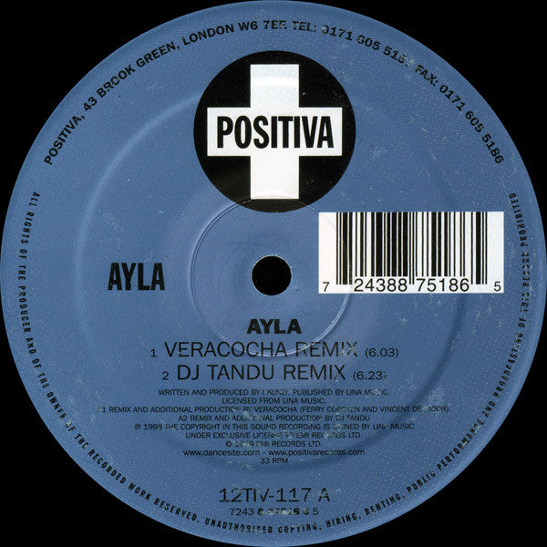 Ayla : Ayla (12")