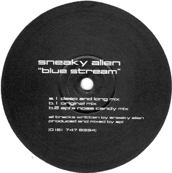 Sneaky Alien : Blue Stream (12")