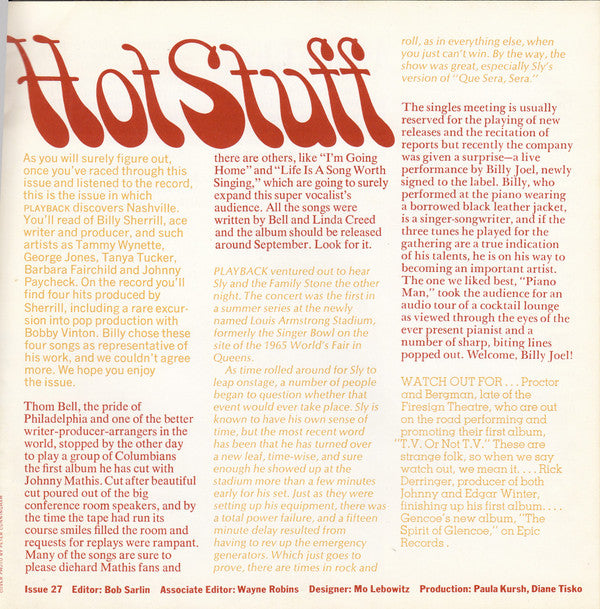 Various : Play:Back  (7", Promo, Smplr)