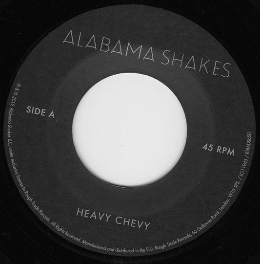 Alabama Shakes : Heavy Chevy (7", EP)