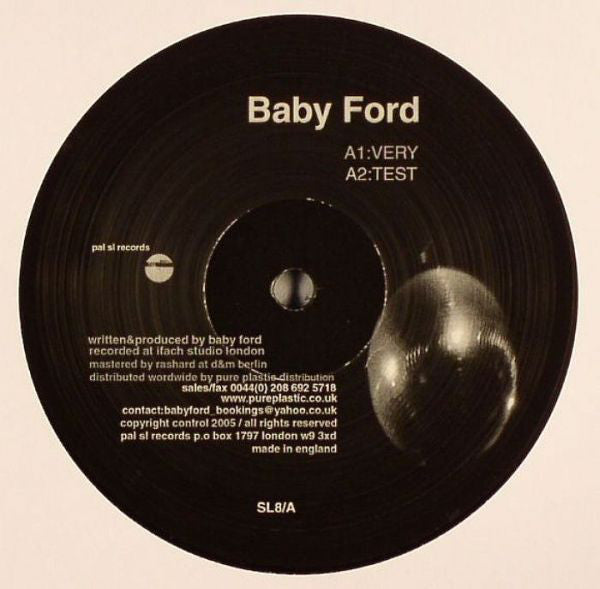 Baby Ford : Very (12")