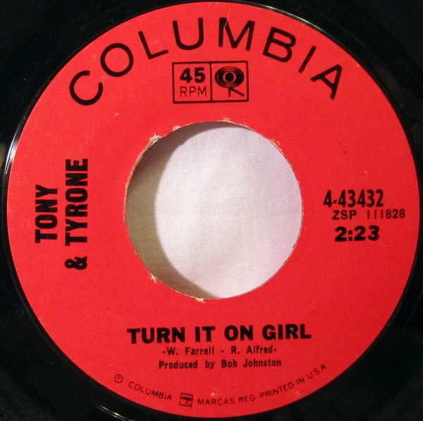 Tony & Tyrone : Talking 'Bout The People / Turn It On Girl (7")