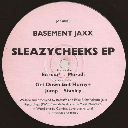 Basement Jaxx : Sleazycheeks EP (12", EP)