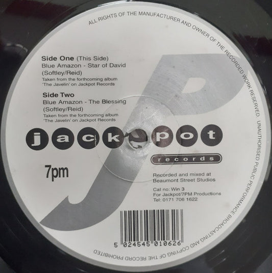 Blue Amazon : Star Of David / The Blessing (12")