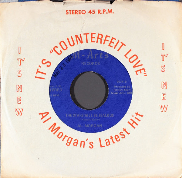 Al Morgan (3) : Counterfeit Love (7", Single)