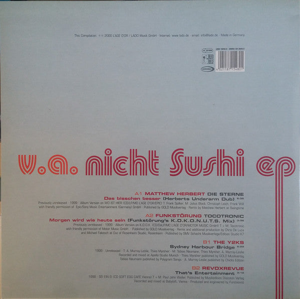 Various : Nicht Sushi EP (12", EP)