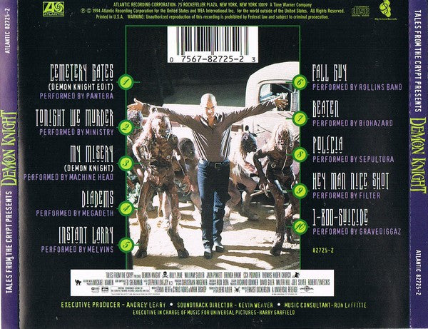 Various : Tales From The Crypt Presents: Demon Knight (Original Motion Picture Soundtrack) (CD, Comp)