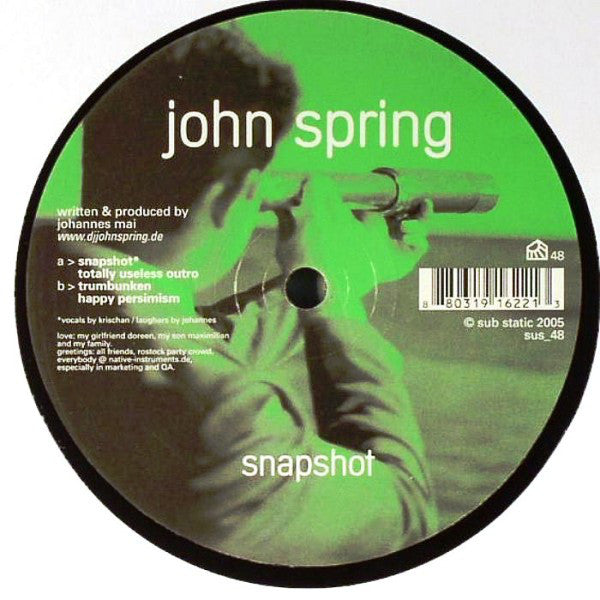 John Spring : Snapshot (12")