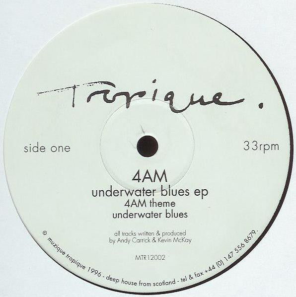 4AM : Underwater Blues EP (12", EP)