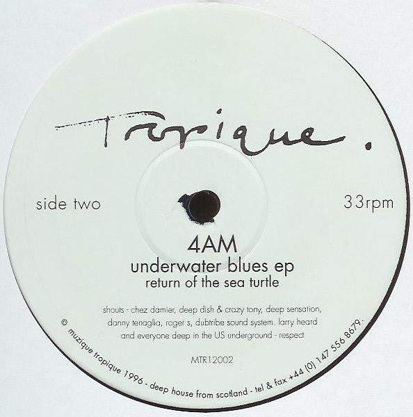 4AM : Underwater Blues EP (12", EP)