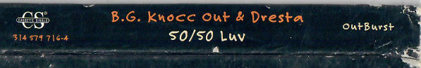 B.G. Knocc Out & Dresta : 50/50 Luv (Cass, Single)