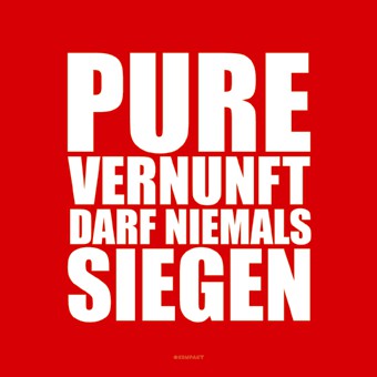 Tocotronic : Pure Vernunft Darf Niemals Siegen / Remixe (12")