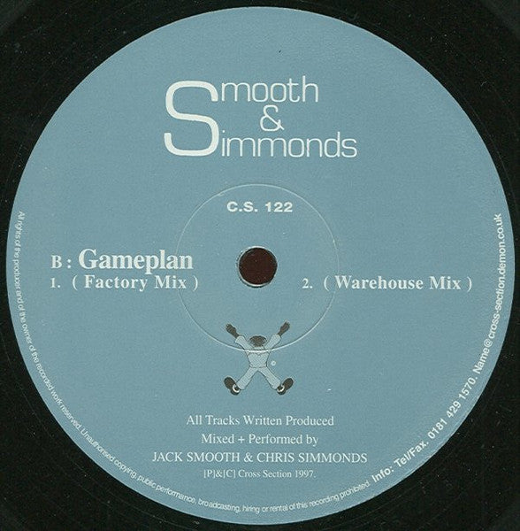 Smooth & Simmonds : Pure / Gameplan (12")