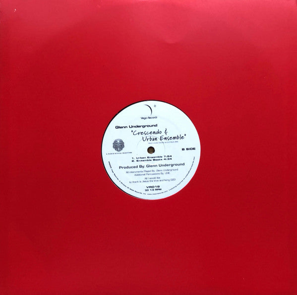 Glenn Underground : Crescendo & Urban Ensemble (12")