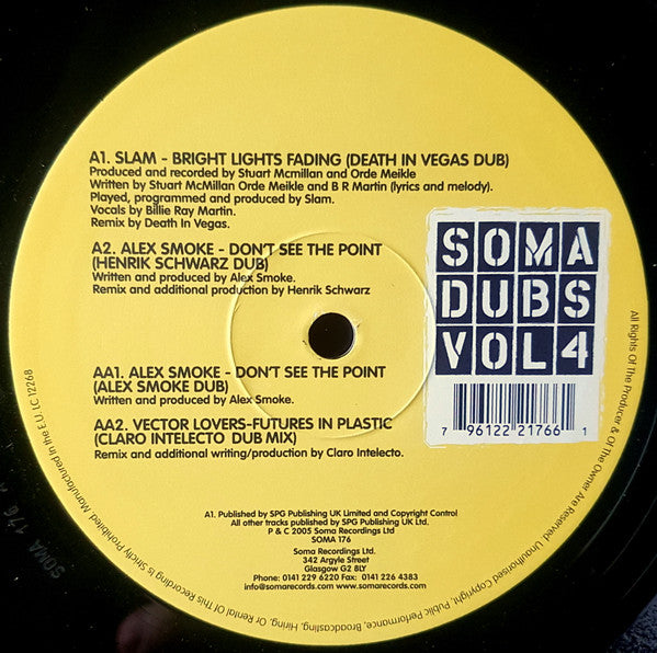 Various : Soma Dubs Vol4 (12")
