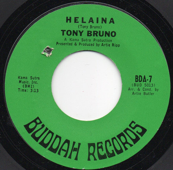 Tony Bruno (3) : Small Town, Bring Down / Helaina (7", Single)