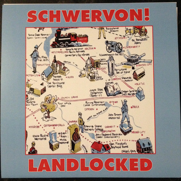 Schwervon! : Landlocked (7", Single, Ltd)