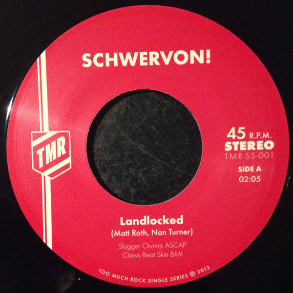 Schwervon! : Landlocked (7", Single, Ltd)