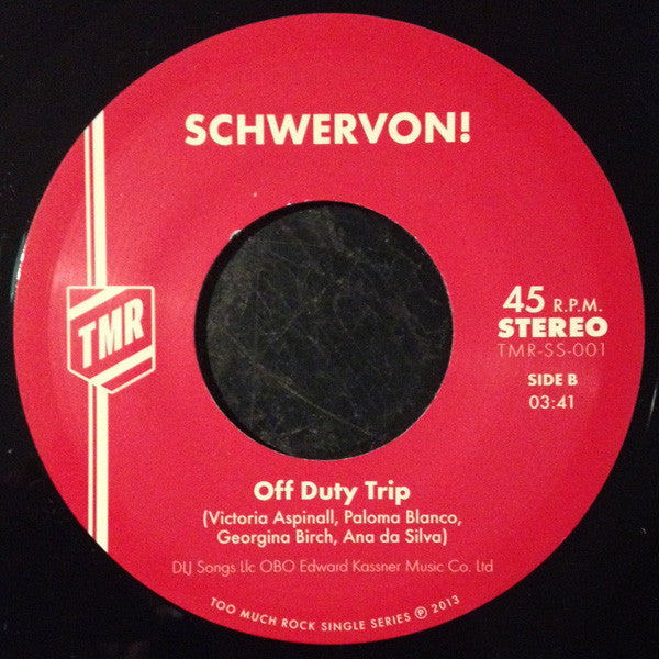 Schwervon! : Landlocked (7", Single, Ltd)