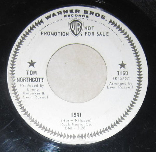 Tom Northcott : Other Times / 1941 (7", Single, Promo)