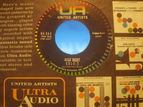 Alice Berry : Chlo-e / Naturally (7")