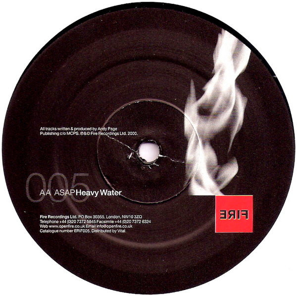 ASAP : Firebird / Heavy Water (12")