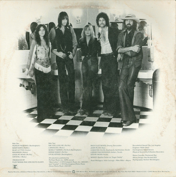 Fleetwood Mac : Fleetwood Mac (LP, Album, Win)