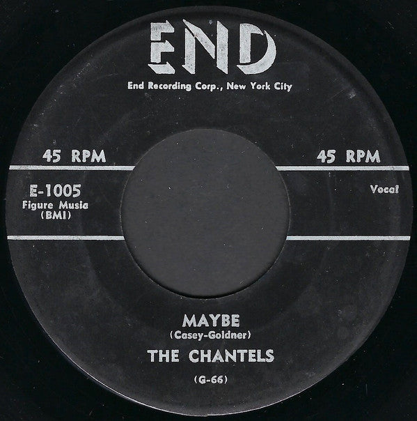 The Chantels : Maybe (7", Single, Mon)