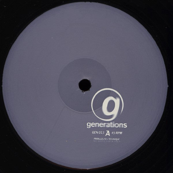 Parallel 9 : Technique (12")