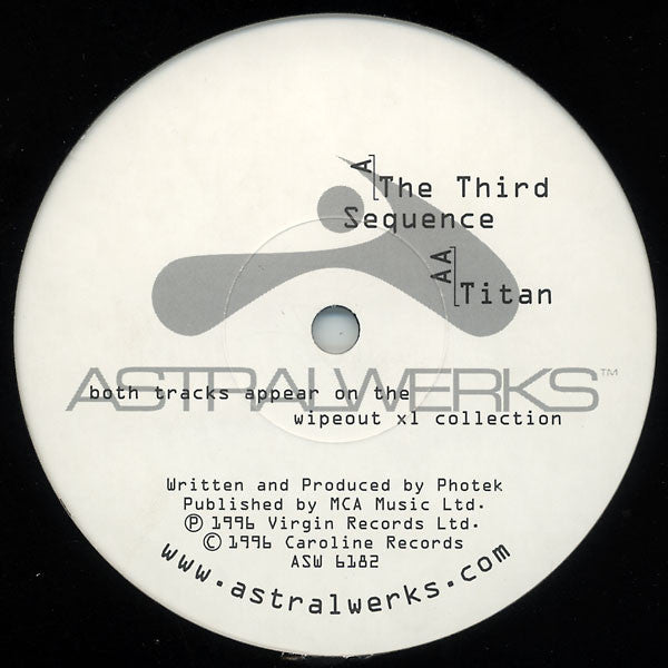 Photek : The Third Sequence / Titan (12")