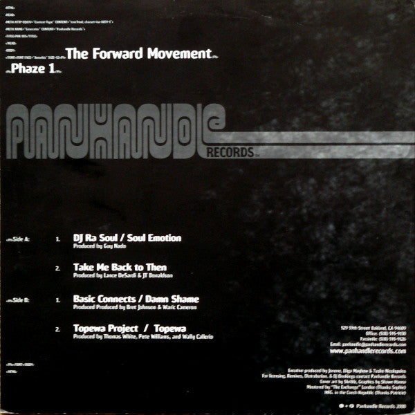 Various : The Forward Movement - Phaze 1 (12")