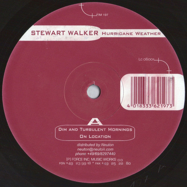 Stewart Walker : Hurricane Weather (12")