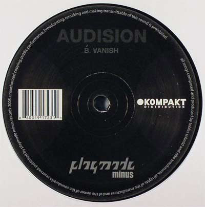 Audision : First Contact (12")