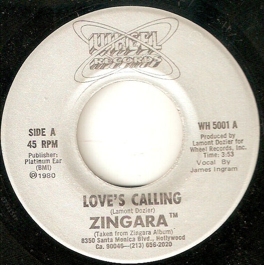 Zingara : Love's Calling  (7", Single)