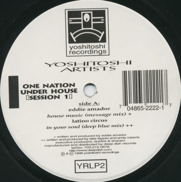 Various : One Nation Under House: Session 1 (2x12", Comp)