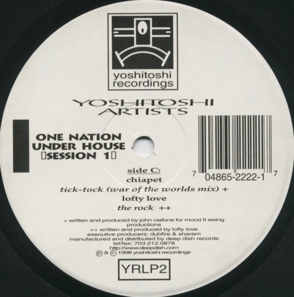 Various : One Nation Under House: Session 1 (2x12", Comp)