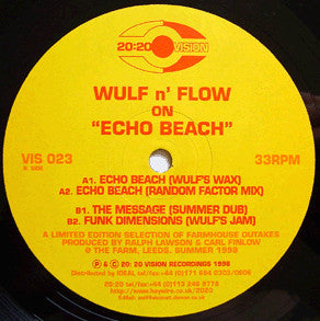 Wolf n' Flow : Echo Beach (12")