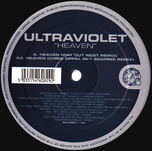 Ultraviolet* : Heaven (12")
