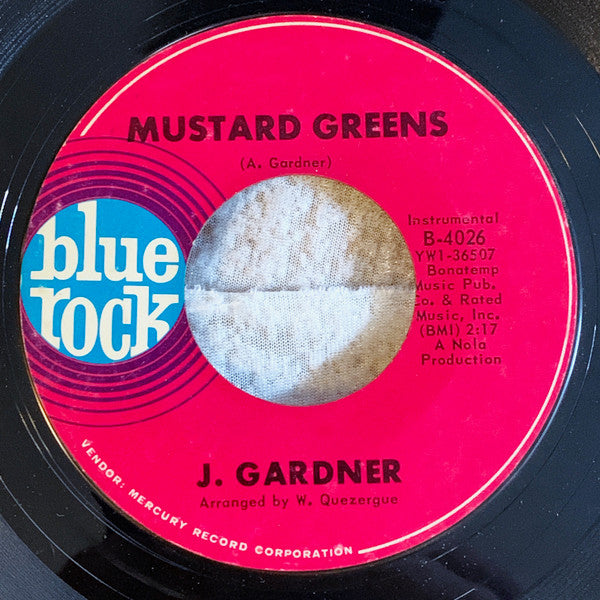 Albert "June" Gardner : 99 Plus 1 / Mustard Greens (7", Styrene)