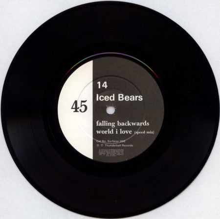 14 Iced Bears & Crocodile Ride : Split (7", EP, Ltd, Num)