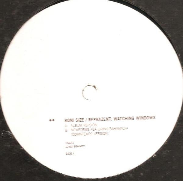 Roni Size / Reprazent : Watching Windows (12", Promo)