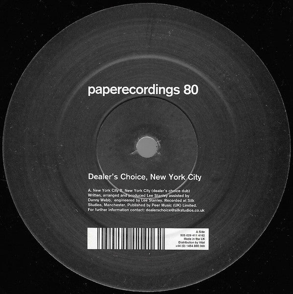 Dealer's Choice : New York City (12")