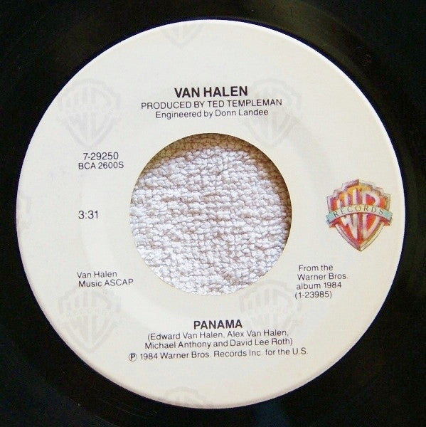 Van Halen : Panama (7", Single, Spe)